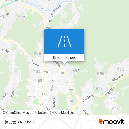 불광로3길 map