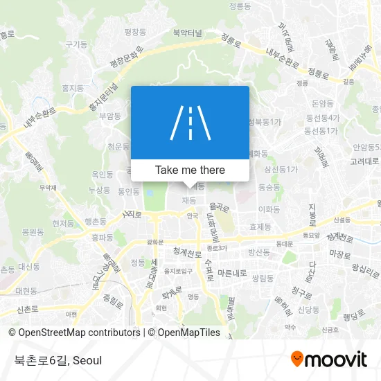 북촌로6길 map