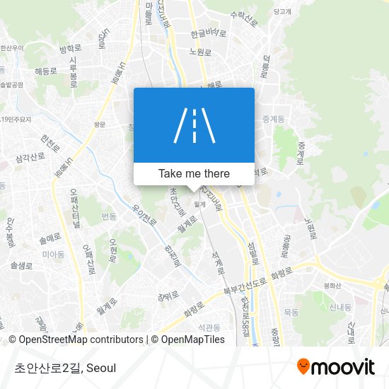 초안산로2길 map