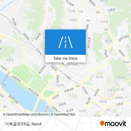 거북골로23길 map