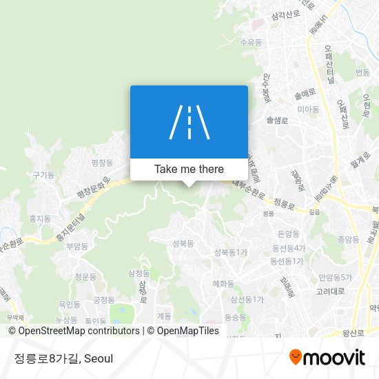 정릉로8가길 map