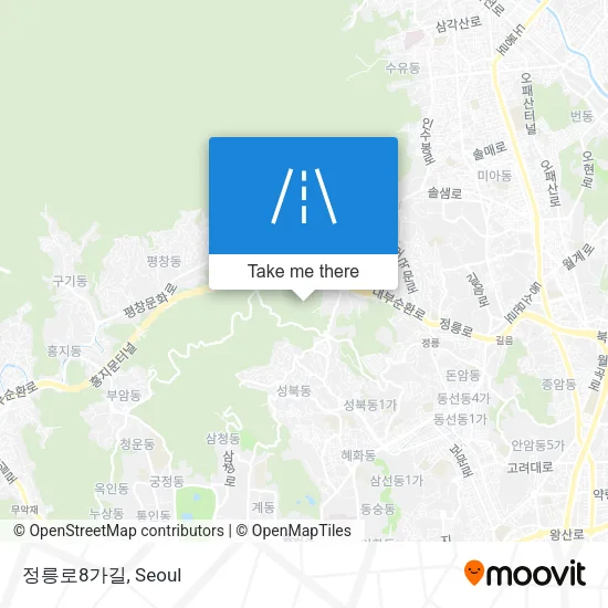 정릉로8가길 map