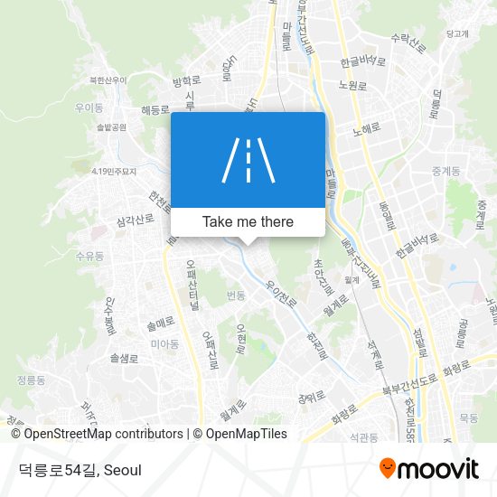 덕릉로54길 map