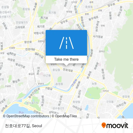 천호대로77길 map
