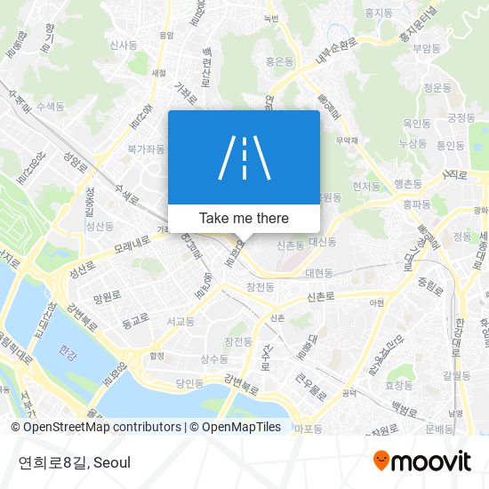 연희로8길 map