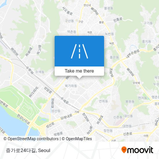 증가로24다길 map