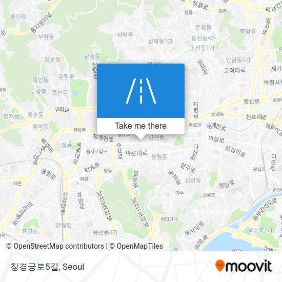 창경궁로5길 map