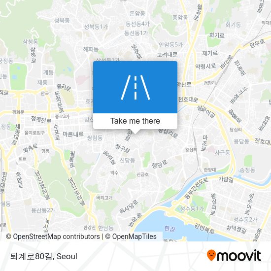 퇴계로80길 map
