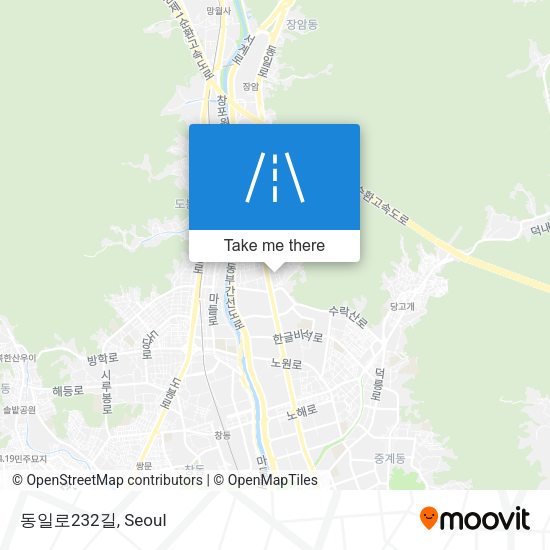 동일로232길 map