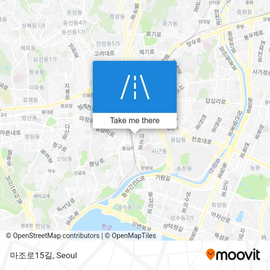 마조로15길 map