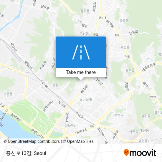 증산로13길 map