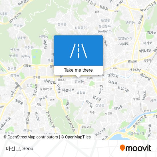 마전교 map