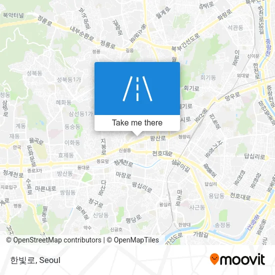 한빛로 map