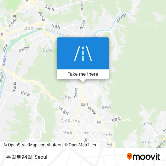 통일로94길 map