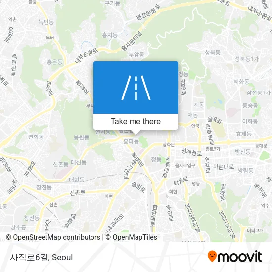 사직로6길 map
