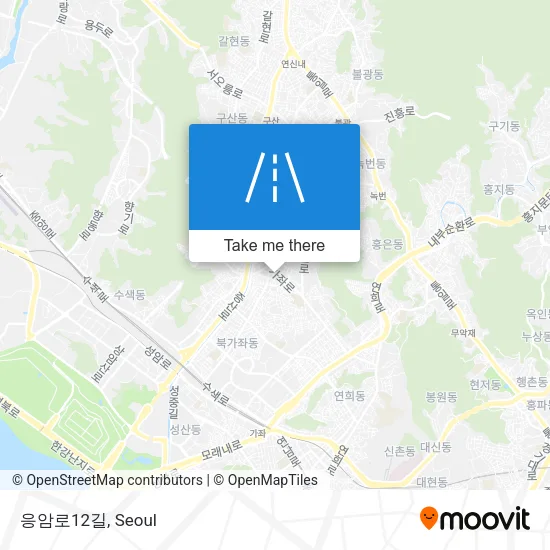 응암로12길 map