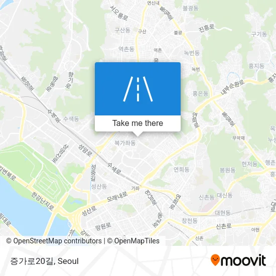 증가로20길 map