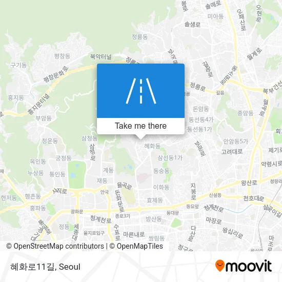 혜화로11길 map
