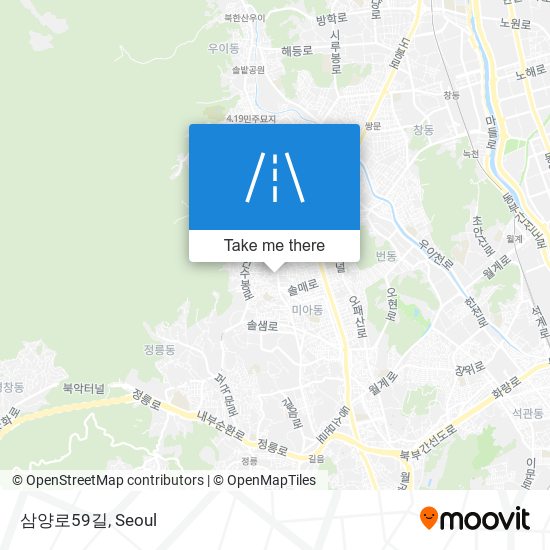 삼양로59길 map