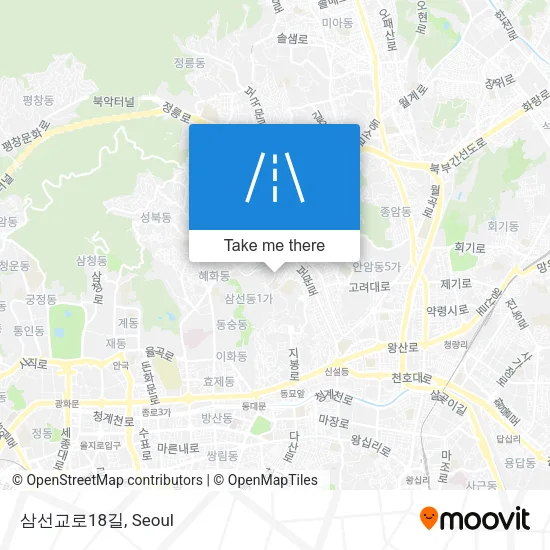 삼선교로18길 map
