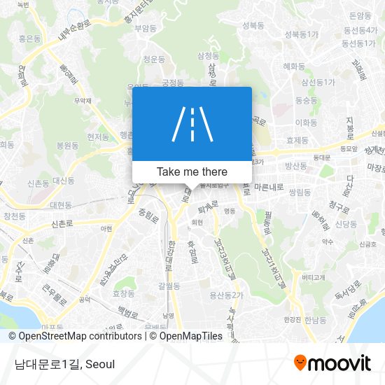 남대문로1길 map