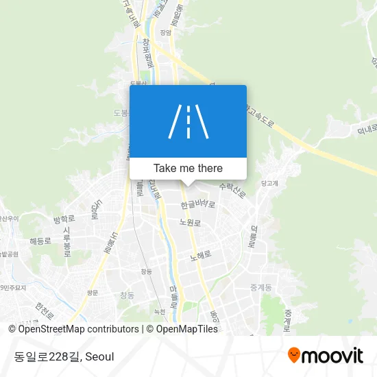 동일로228길 map