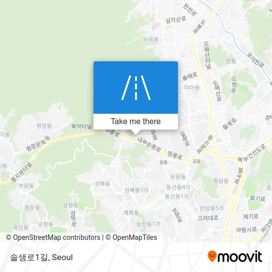 솔샘로1길 map
