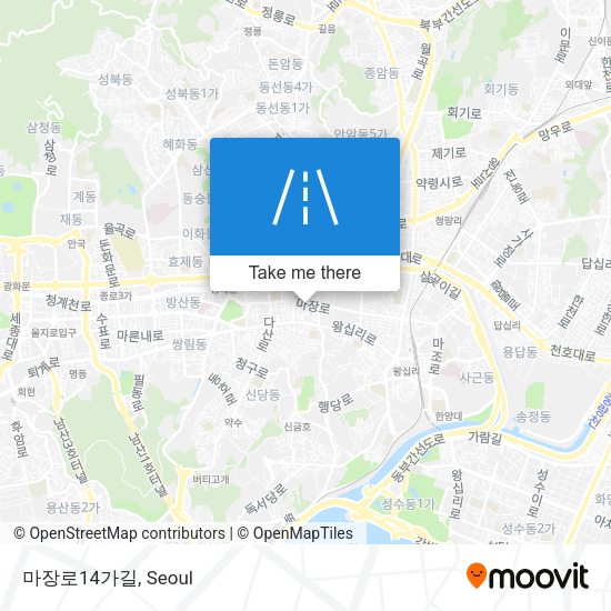 마장로14가길 map