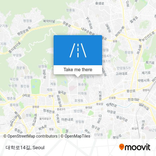 대학로14길 map