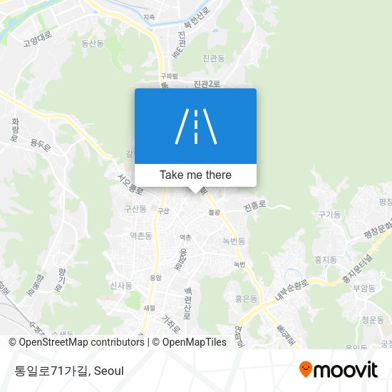 통일로71가길 map