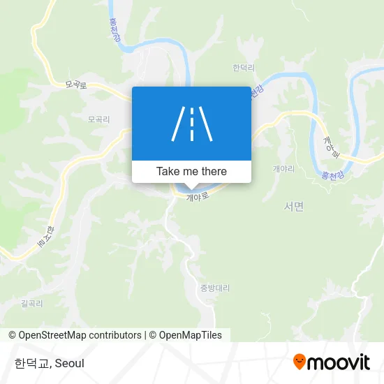한덕교 map