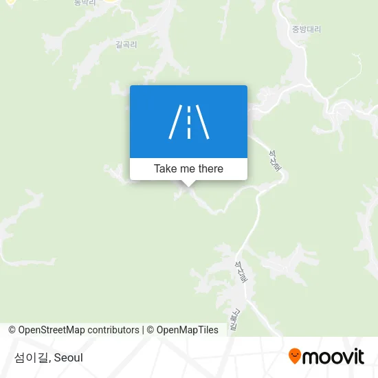 섬이길 map