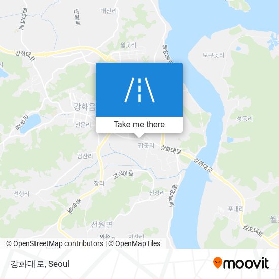 강화대로 map