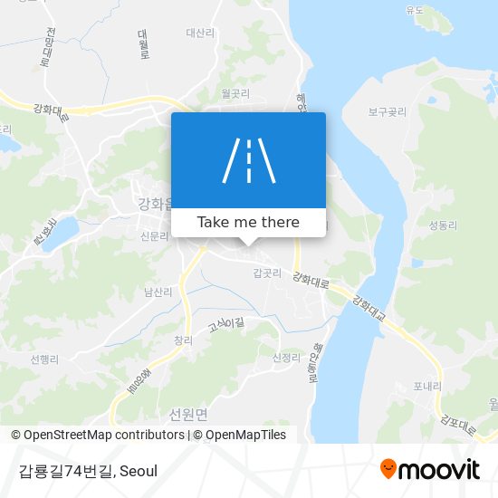 갑룡길74번길 map