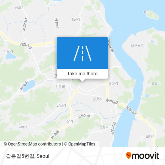 갑룡길5번길 map