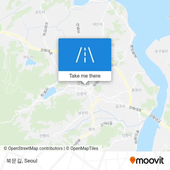 북문길 map