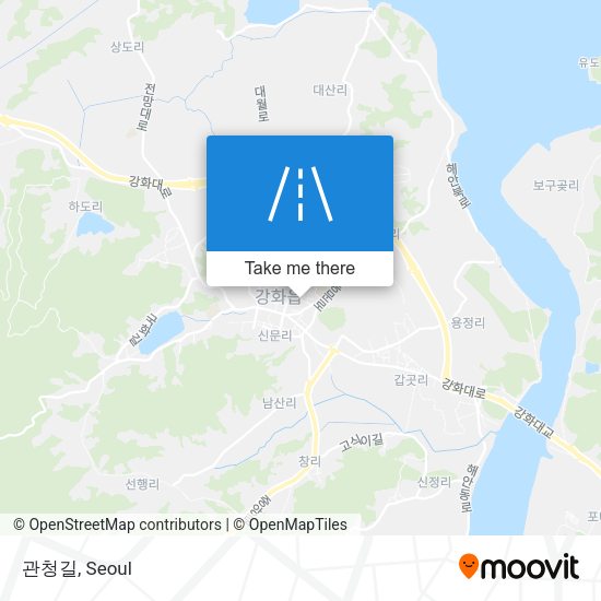 관청길 map