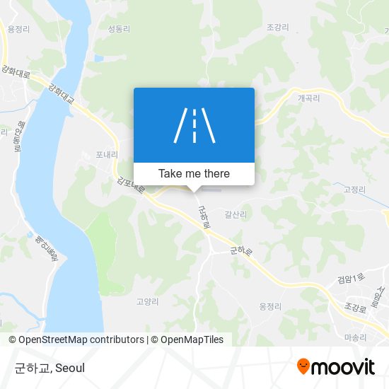 군하교 map