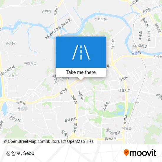 청암로 map
