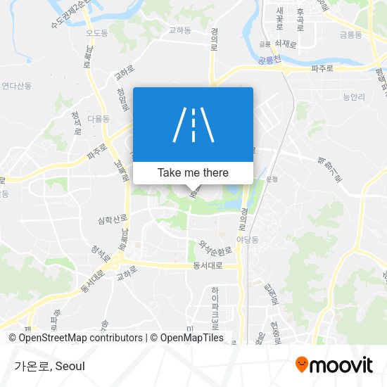 가온로 map