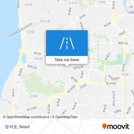 청석로 map