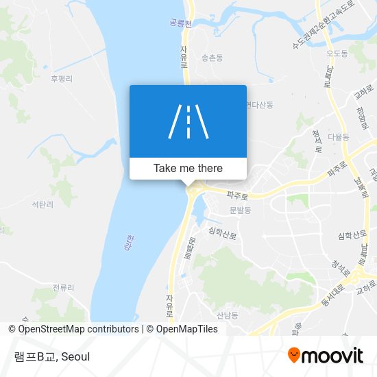 램프B교 map