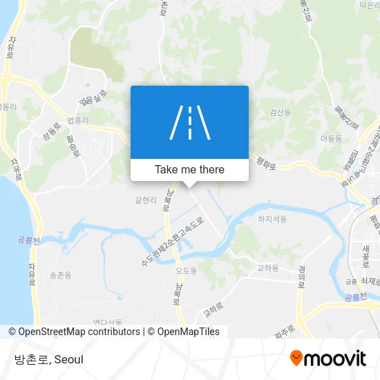 방촌로 map