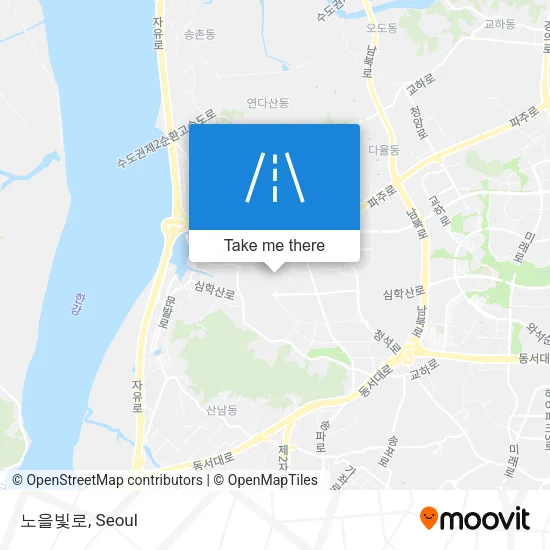 노을빛로 map