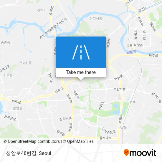 청암로48번길 map
