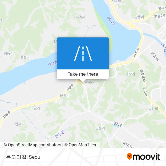 동오리길 map