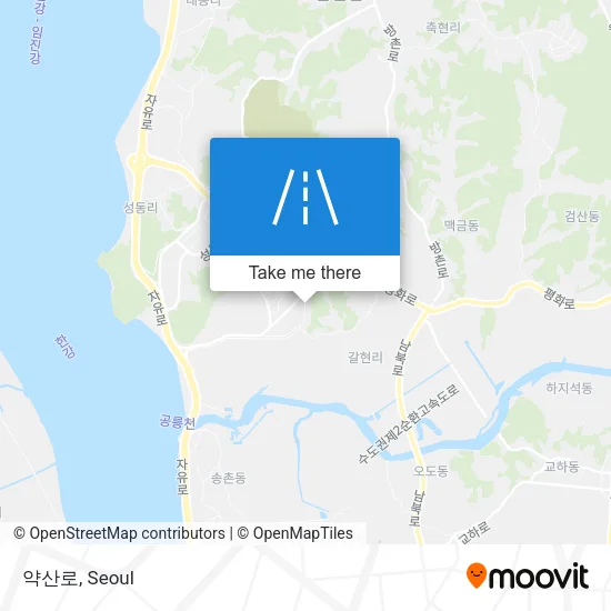 약산로 map