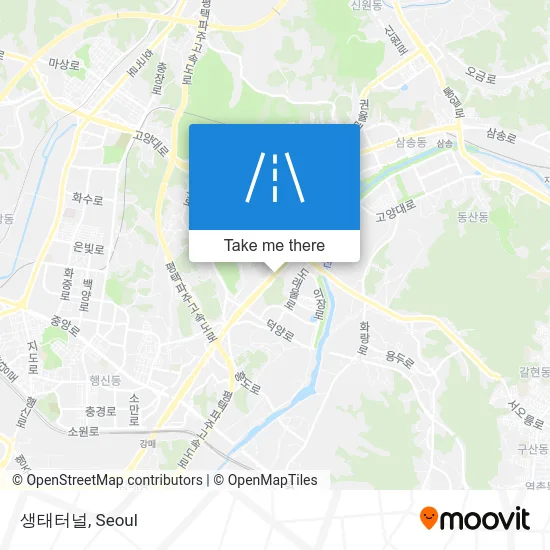 생태터널 map