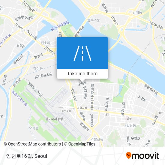 양천로16길 map
