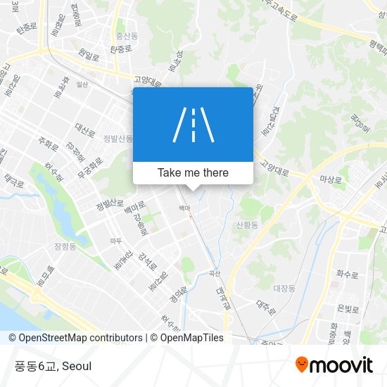 풍동6교 map